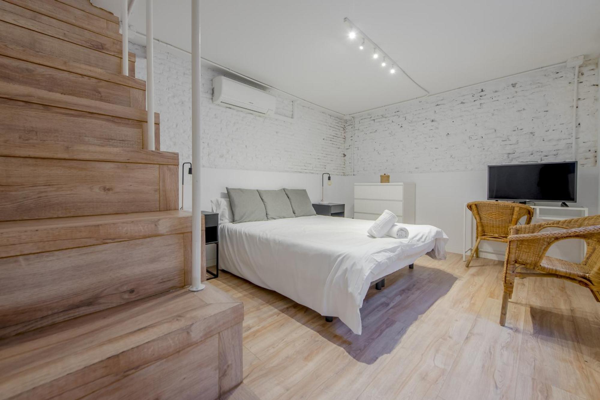 Modern Apt Para 7Pax En Chamberi-Ponzano Madrid Exterior foto