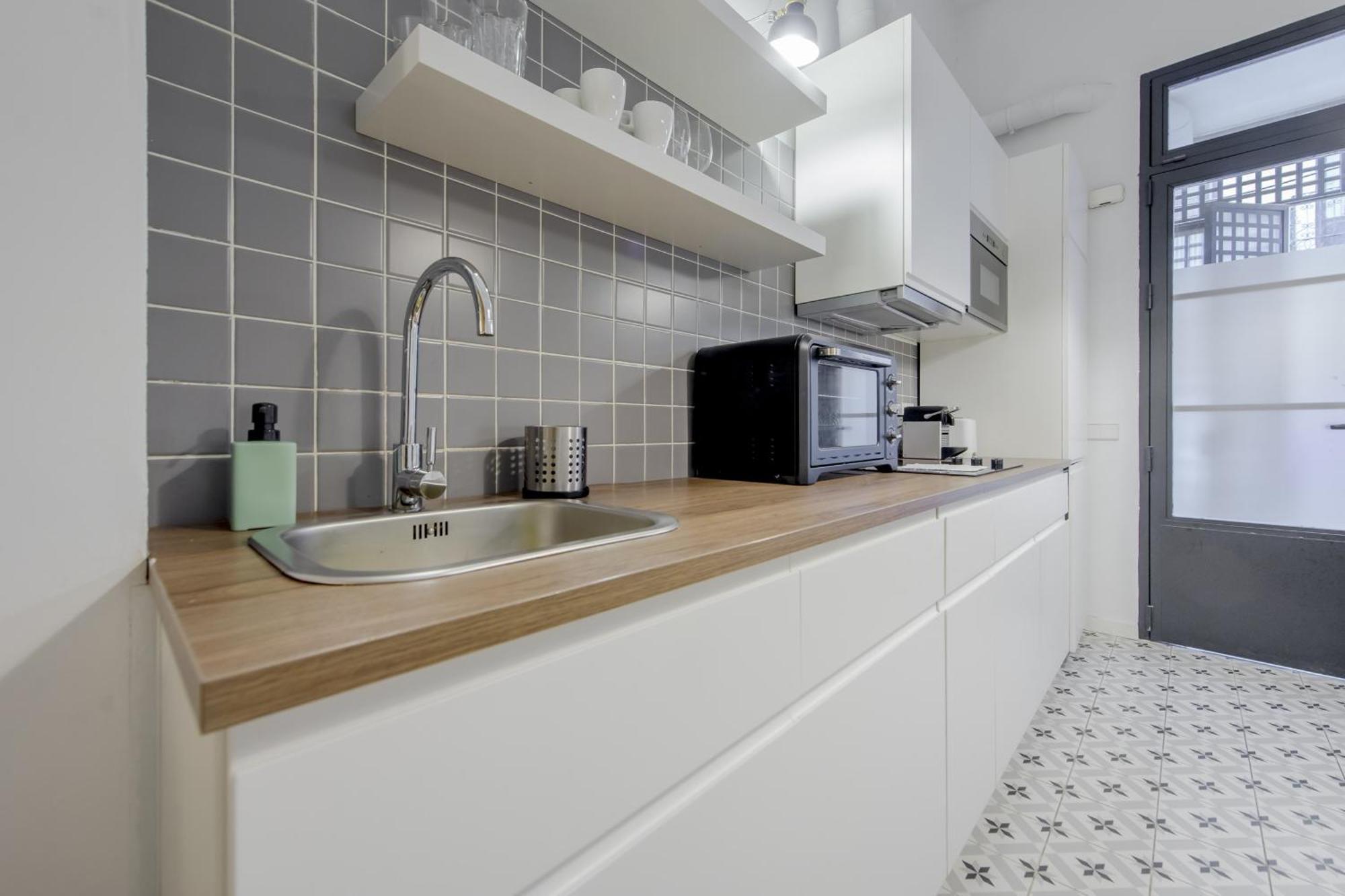 Modern Apt Para 7Pax En Chamberi-Ponzano Madrid Exterior foto