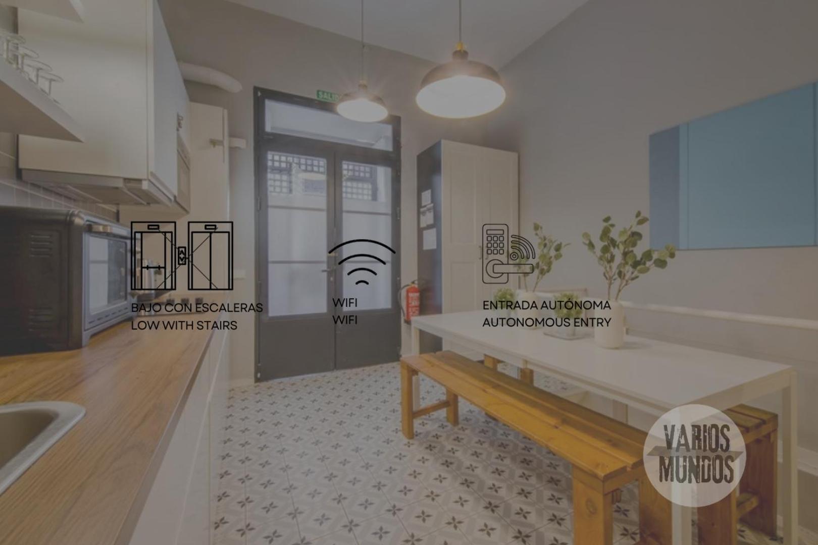 Modern Apt Para 7Pax En Chamberi-Ponzano Madrid Exterior foto